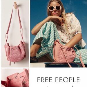 NWOT Free People Cabana Crossbody Bag